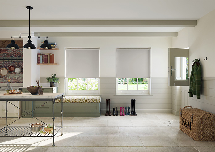 Trinity (Blackout), Dove - Twist&Fit Roller Blind - Image 8